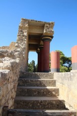 Ruins at Knossos on Crete